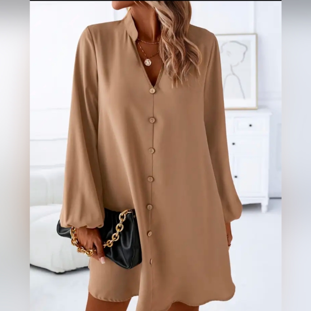 Boho Shirt Dress